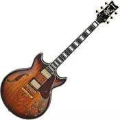 Ibanez AM93QA-VVH Vintage Violin Jazz gitara