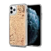 Puzdro presypajoče bleščice za Samsung Galaxy A73 - Zlata KP17860