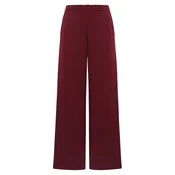 Cat e Lolette Hlače Palazzo Trousers bordo