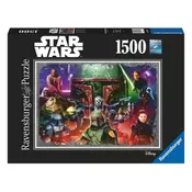 Ravensburger Puzzle 1500 kosov - Boba Fett: Nagradni lovec