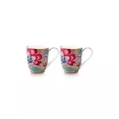 Pip Studio komplet lončkov iz glaziranega porcelana 450 ml