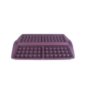Tupperware Silikonski kalup za vafle, Ljubicasti