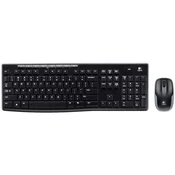 LOGITECH MK270 Wireless Combo - BLACK - US INTL - EER