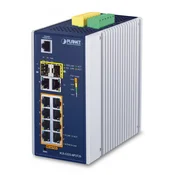 PLANET IGS-5225-8P2T2S network switch Managed L2+ Gigabit Ethernet (10/100/1000) Power over Ethernet (PoE) Blue, White