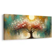 Slika drevo življenja v razcvetu - 60x30