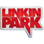 Linkin Park Red Logo Iron-On Patch Red