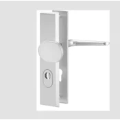 Varnostna oprema ACT Atlas Plus (F1), gonilka levo/krogla, Odprtina za cilindrični vložek PZ, AC-T F1 (srebrni aluminij), 92 mm
