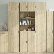vidaXL omara za shranjevanje sonoma hrast 70x42,5x225 cm inž. les