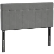 Homestar Nastavljiva vzglavje 140x10x106 cm Siva