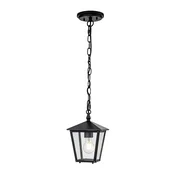 Elstead Lighting Elstead Hinkley Huntersfield Zunanja viseča stropna svetilka črne barve, IP44, (22097791)