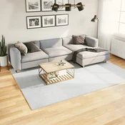 Tepih OVIEDO kratkih vlakana sivi 200x280 cm