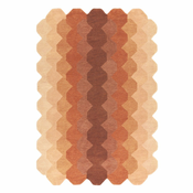 Ciglasti vuneni tepih 200x290 cm Hive – Asiatic Carpets