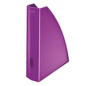 Držač za fascikle LEITZ Wow 60 mm, plastični, metalik ljubičasti 52771062
