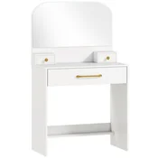 Homestar Toaletna mizica 80x40x135 cm bela