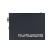 Extralink SEDIR FIBER ETHERNET MEDIA CONVERTER 1X SFP 1GB 1X RJ45 1GB - MC220 - Converter - Glasfaser (LWL) mrežni medijski pretvarac Interno 1000 Mbit/s 1 nm Crno