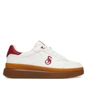 SKECHERS Nizke superge Courtside - Cali Dudez  rdeča / bela