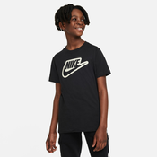 Nike K NSW TEE CLUB+, dječja majica, crna FD3189