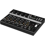 Monacor MXR-6, 6 kanalna mešalna miza z USB/Bluetooth predvajalnikom - Monacor