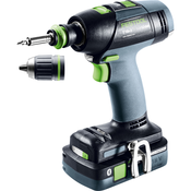 Festool T 18+3 HPC 4.0 I-Plus bušilica u Akumulatorska koferu + 2 baterije 4.0Ah, 576446