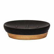 Dekordom posuda za sapun jupiter 12cm - black - hml ( 040475 )