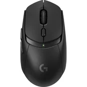 Logitech G309 LIGHTSPEED - brezžična igralna miška, črna
