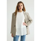 Trendyol Modest Ženska bluza Tctss25Uk00005, Bela