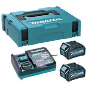 XGT set Makita 2x2,5Ah BL4025B 40V XGT baterije + DC40RA punjac - 191J81-6