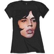 The Rolling Stones Mick Portrait Black L Ženske Majica