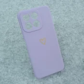 Maska Golden Heartbeat za Honor X6c ljubicasta