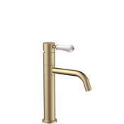 REA Serra Mešalnik za umivalnik Gold Brushed Low