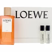 LOEWE Womens Perfume Set Solo Ella EDP 3 Pieces