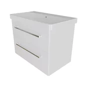 KOPALNIŠKA OMARICA Z UMIVALNIKOM LINEA BELA 80cm | Topdom