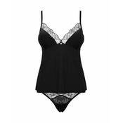 Obsessive Komplet top in spodnjice Bella Rou (gratis 1 L mehčalca Passion),XL/ XXL
