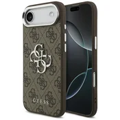 Guess GUESS OVITEK VELIK 4G KLASIČNI LOGO ZA IPHONE Z ZAŠČITO Z LOGOM VISOKE KAKOVOSTI