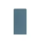 Boxie 1 vratna stenska omara 80x40x37 cm bencinsko modra