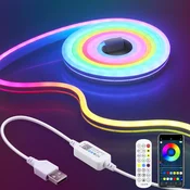 ACLOROL RGB IC 3m neonski LED trak USB z aplikacijo