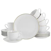 Creatable Kavni Servis Allegra Goldband, 12-Delni