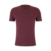 ALPHA INDUSTRIES Majica antracit/vinsko rdeča