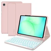 Tech-protect SC Pen Keyboard maskica s tipkovnicom za Samsung Galaxy Tab A9 Plus / A11 Plus 11, ružičasta