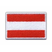 shumee Našitek zastave Avstrije - magnetna podlaga - vezen našitek/značka/emblem