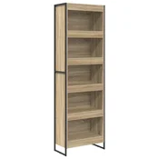 Vidaxl Knjigovni omar 2 szt. Sonoma 60 x 30 x 189,5 cm Konstruiran les