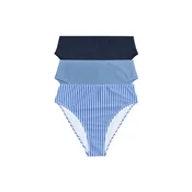 The Set Bikini hlačke  modra / mornarska / bela