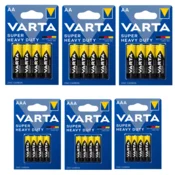 shumee VARTA SHD Zn-C baterije za daljinski upravljalnik budilke, komplet AAA 4x3 in AA 4x3
