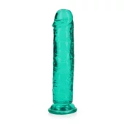 Ero Ravni realistični dildo s priseskom - 7'' / 18