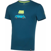 La Sportiva Cinquecento T-Shirt M Storm Blue/Lime Punch L Majica