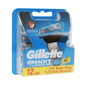 Gillette Mach3 Turbo rezervne britve za muškarce 12 kn