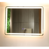 BELNEO Ogledalo kopalniško z LED osvetlitvijo pravokotno 700x900 mm MS-Q-7090
