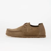 Sneakers Birkenstock Utti Lace Suede Leather Gray Taupe EUR 46