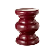 Stranska mizica PETIT, premer 31 cm, rdeča