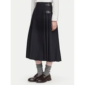 Barbour Plisirano krilo Delilah LSK0174NY99 Mornarsko modra Relaxed Fit